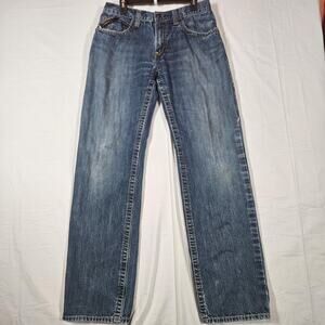 Vintage Ariat Work FR M3 Loose Jeans Mens *32x35 Blue Medium Wash Loose Straight